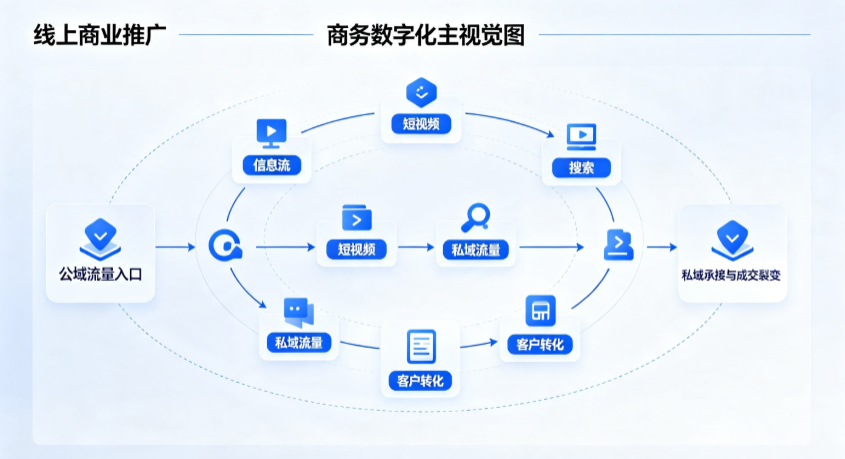 余江县线上商业推广怎么做？全域流量闭环搭建与低成本转化实战指南